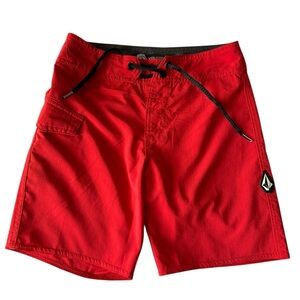 Volcom boys swim trunks Swim suit Size 23 or 10 slim